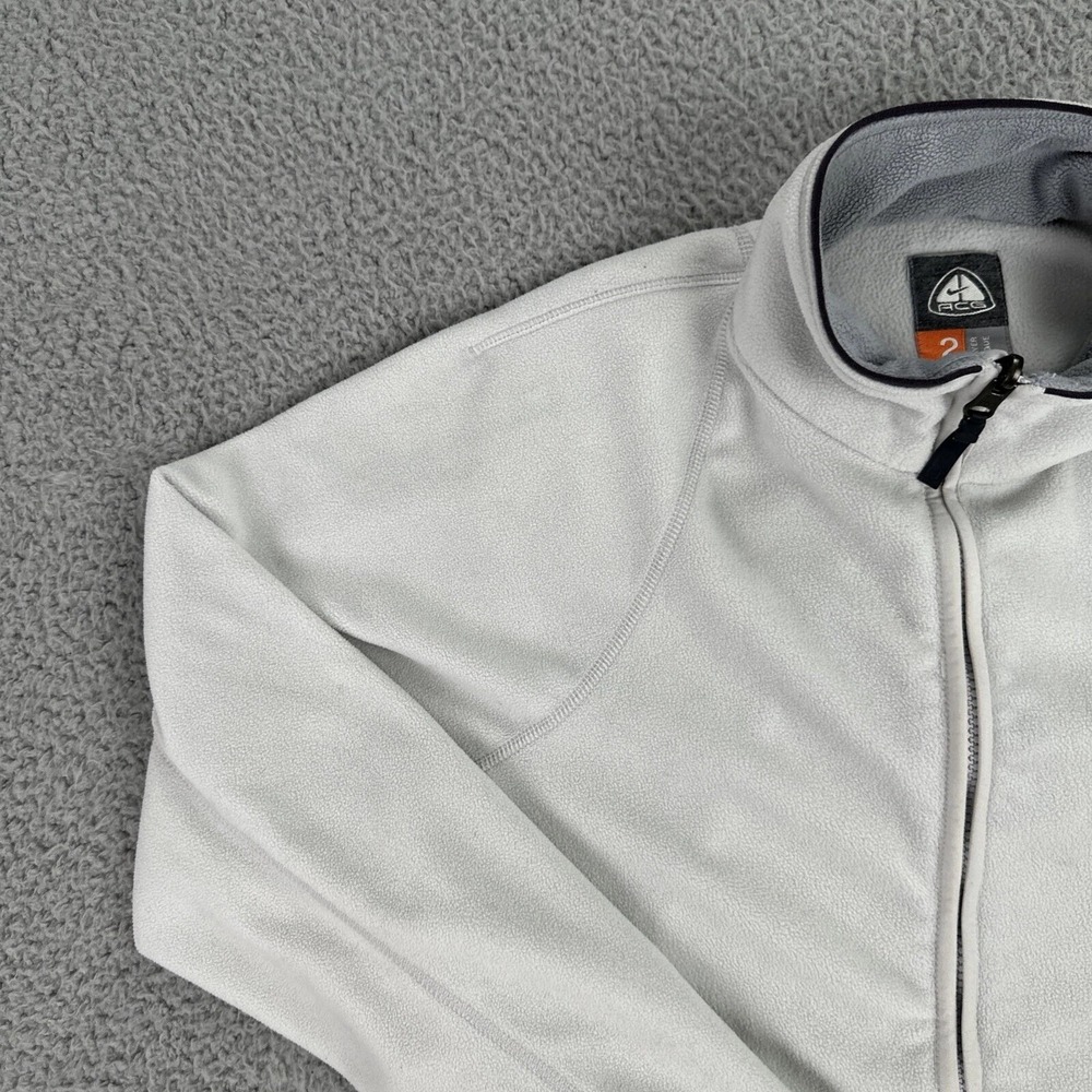 Nike ACG Fleece Jacket Thermal Zip Gray Jacket Youth M - Extreme Weather - Picture 6 of 15